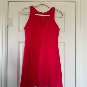 GAP Bright Pink Athletic Mini Dress